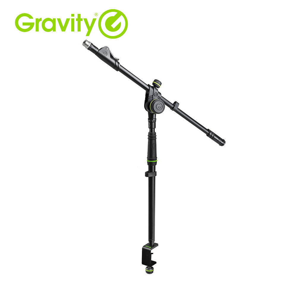 Gravity GMS0200 SET1 그래비티 탁삭용 일자마이크스탠드 클램프포함