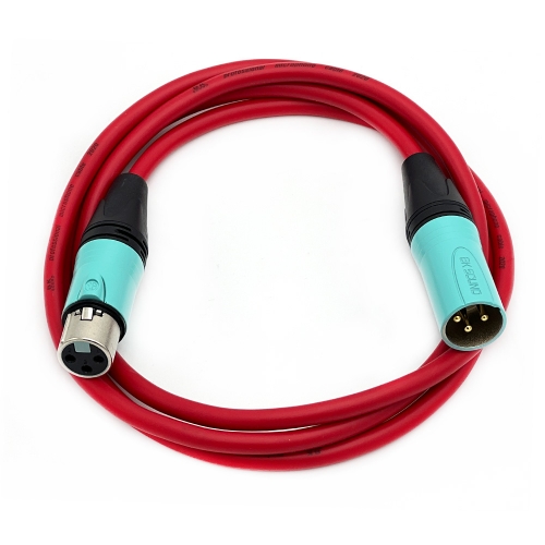 BK2020 컬러 BK민트 양캐논 마이크케이블 고급국산BK제작케이블