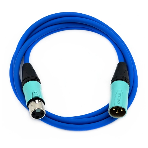 BK2020 컬러 BK민트 양캐논 마이크케이블 고급국산BK제작케이블