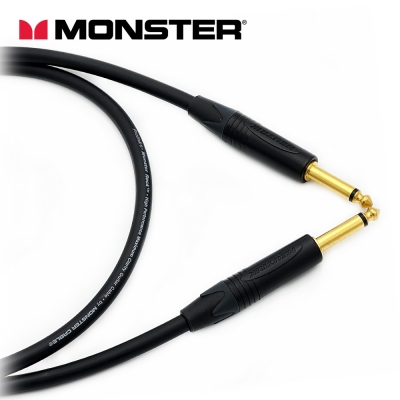[커스텀] 몬스터 락케이블 뉴트릭 골드 양방향 55TS(모노) 기타케이블 커스텀케이블