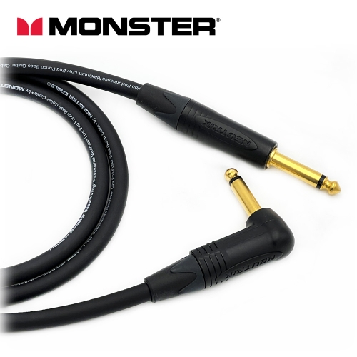 [커스텀] 몬스터 베이스케이블 뉴트릭 골드 일자-기역자 55 TS 케이블