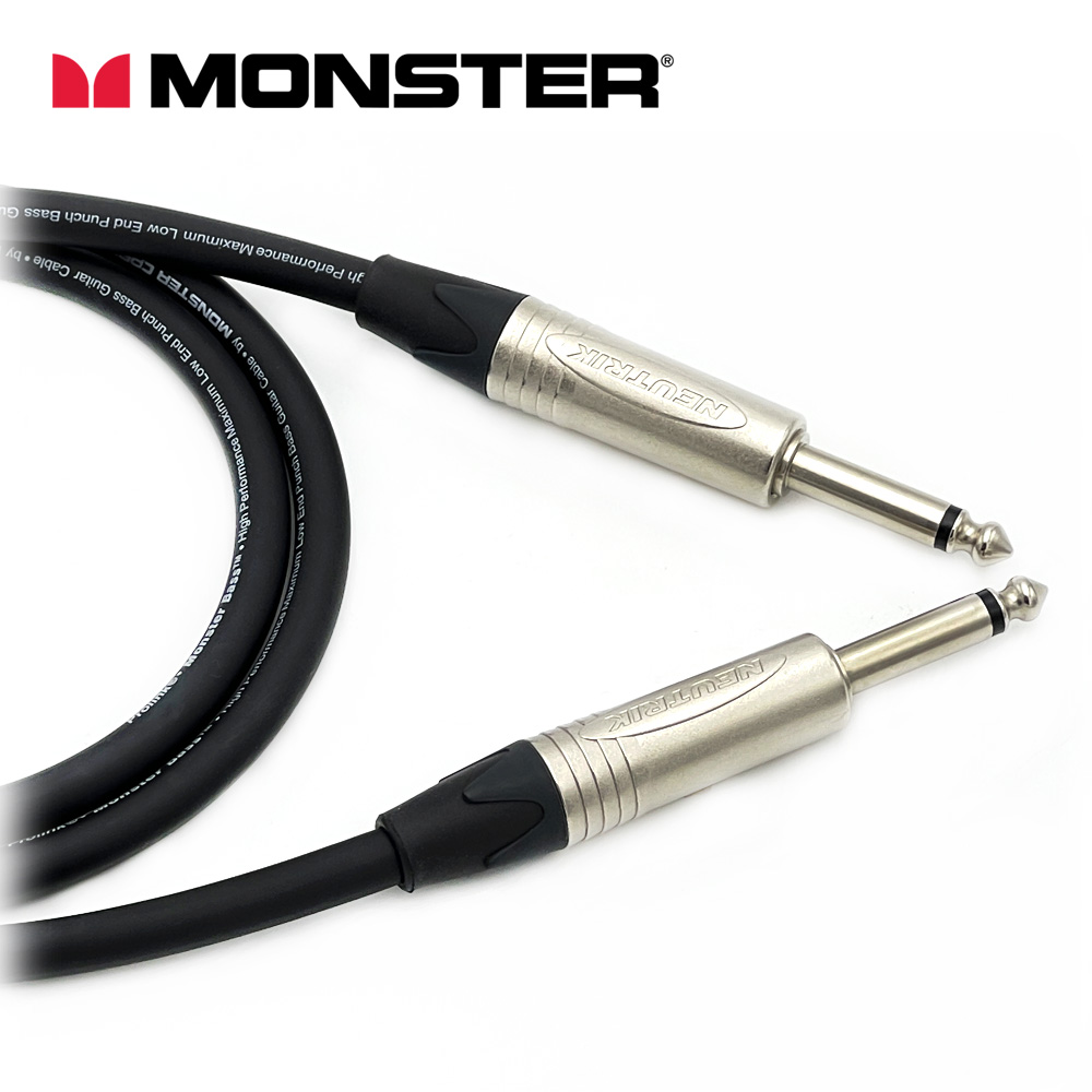 [커스텀] 몬스터 베이스케이블 뉴트릭 양방향 55 TS 악기케이블