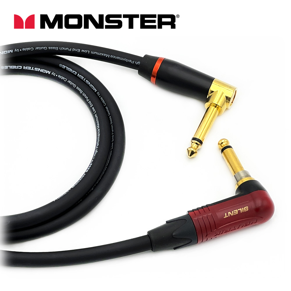 [커스텀] 몬스터 베이스케이블 뉴트릭 기역자 사일런트-몬스터 베이스 기역자 55TS 케이블