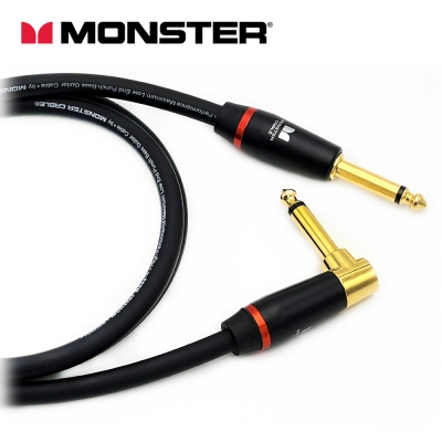 [커스텀] 몬스터 베이스케이블 일자-기역자 55TS(모노) 기타케이블