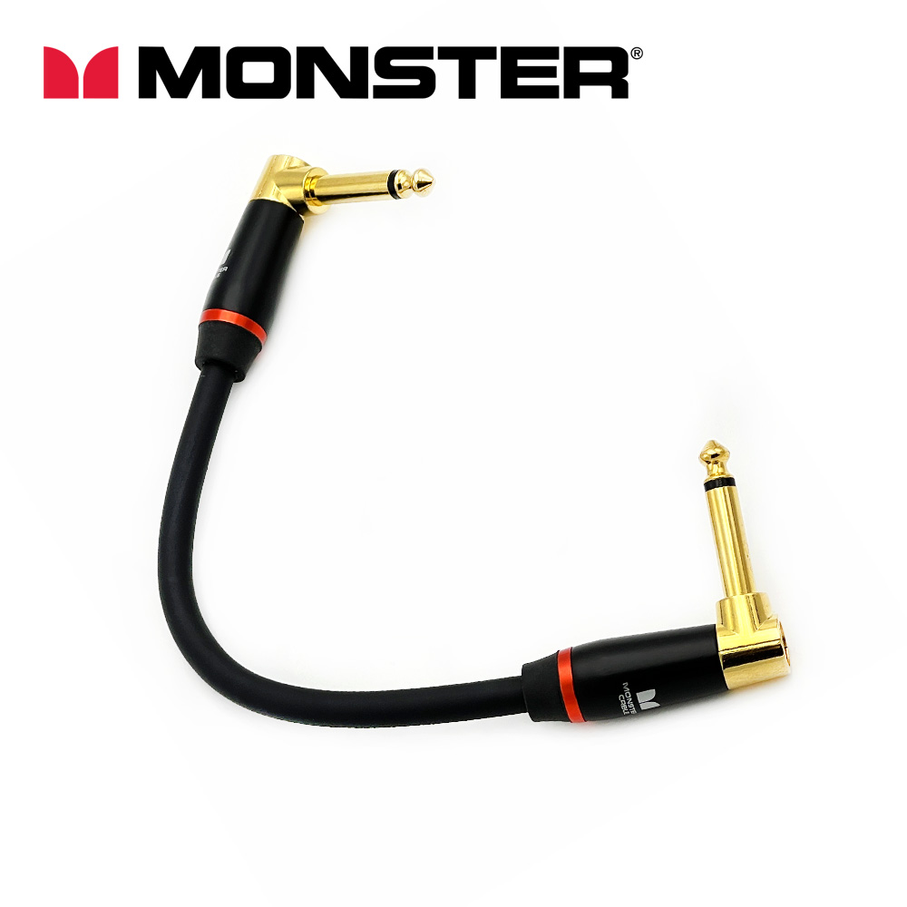 [커스텀] 몬스터 베이스케이블 골드팁 기역자 55 TS 패치케이블