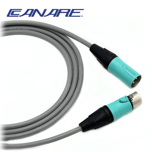 카나레 L-4E6ATG BK 민트 커넥터 양캐논 XLR OFC 무산소동 마이크케이블