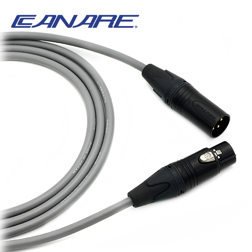 카나레 L-4E6ATG 뉴트릭 골드 양캐논 XLR OFC 무산소동 마이크케이블