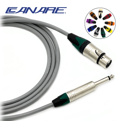카나레 L-4E6ATG 뉴트릭 컬러부싱 니켈 XLR(암) - 55TS OFC무산소동 마이크케이블
