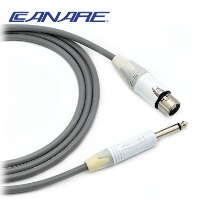 카나레 L-4E6ATG 뉴트릭 화이트 XLR(암) - 55TS OFC무산소동 마이크케이블