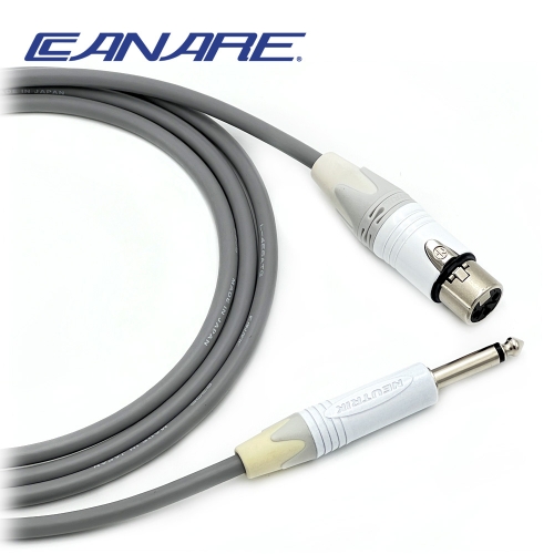 카나레 L-4E6ATG 뉴트릭 화이트 XLR(암) - 55TS OFC무산소동 마이크케이블