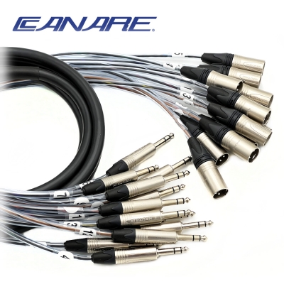 카나레MR202-12AT 뉴트릭 XLR(수)-55TRS 12채널 멀티케이블 3M부터 커넥터선택