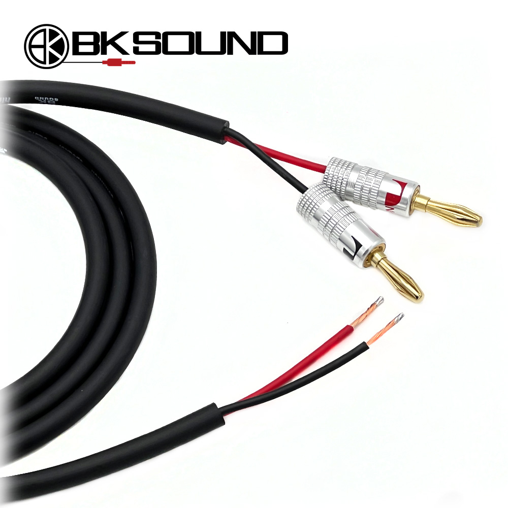 BK일반형 나카미치 일자바나나 - 오픈 패시브스피커케이블
