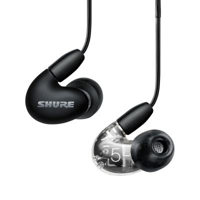 SHURE AONIC 5 슈어 사운드 아이솔레이팅 이어폰 블랙