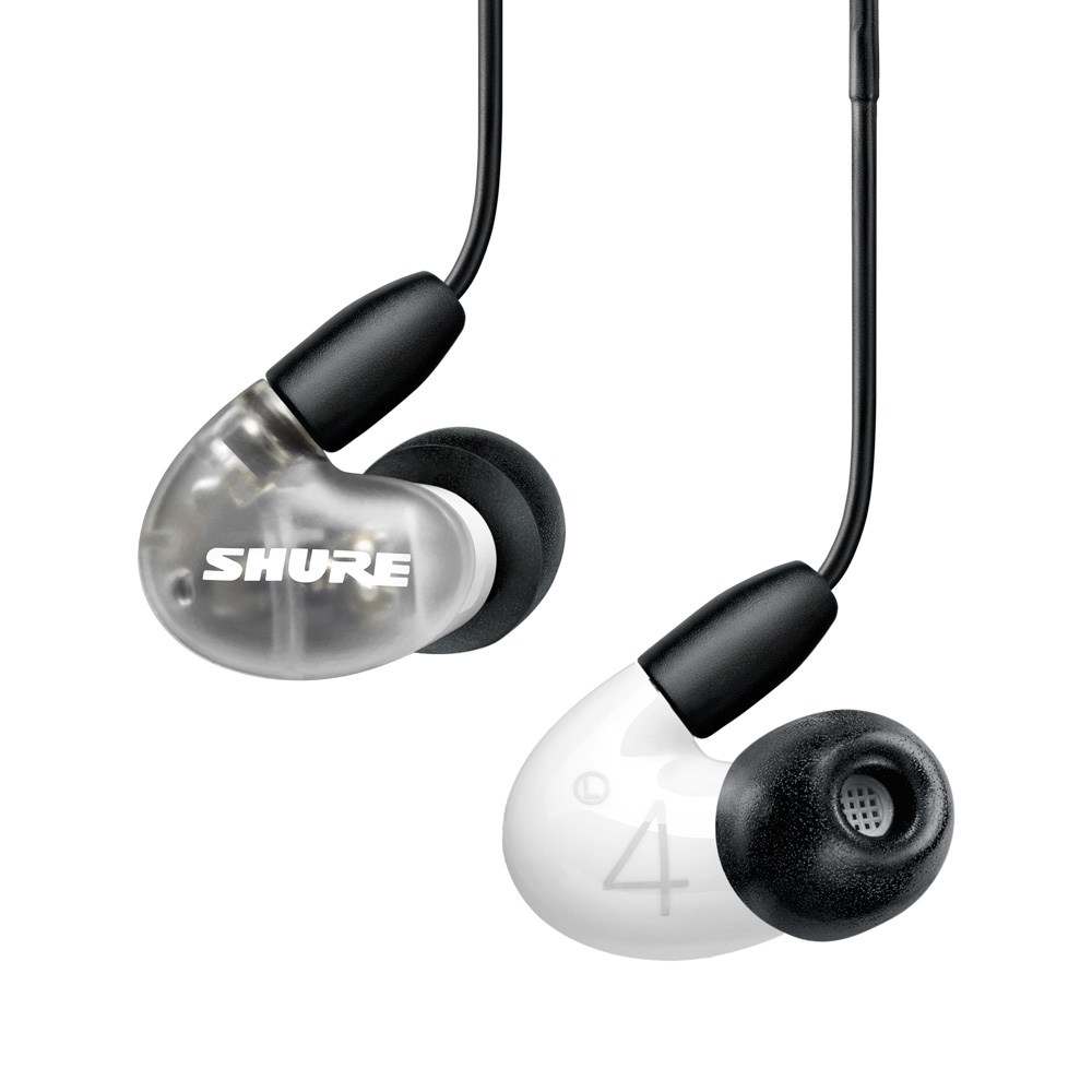 SHURE AONIC 4 슈어 사운드 아이솔레이팅 이어폰 화이트