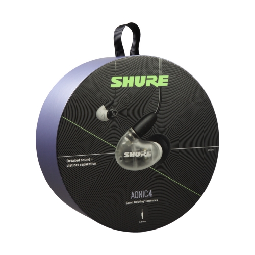 SHURE AONIC 4 슈어 사운드 아이솔레이팅 이어폰 화이트