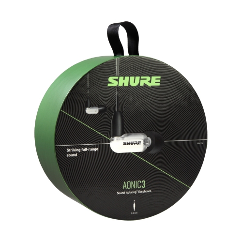 SHURE AONIC 3 슈어 사운드 아이솔레이팅 이어폰 화이트