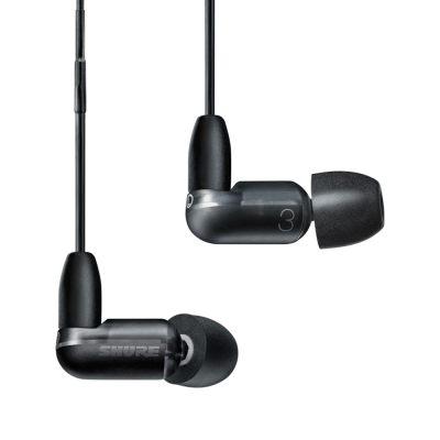 SHURE AONIC 3 슈어 사운드 아이솔레이팅 이어폰 블랙