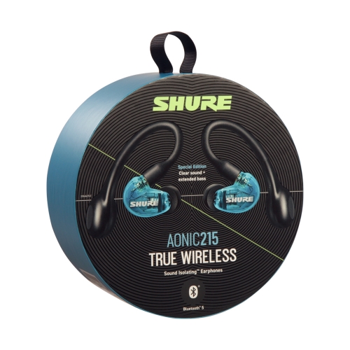 SHURE AONIC 215 TW2 슈어 에이오닉 완전 무선 이어폰 2세대 블루