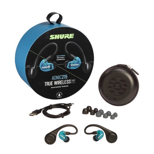 SHURE AONIC 215 TW2 슈어 에이오닉 완전 무선 이어폰 2세대 블루
