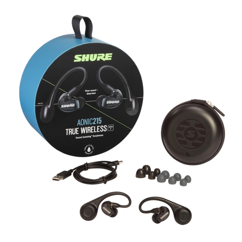 SHURE AONIC 215 TW2 슈어 에이오닉 완전 무선 이어폰 2세대 블랙