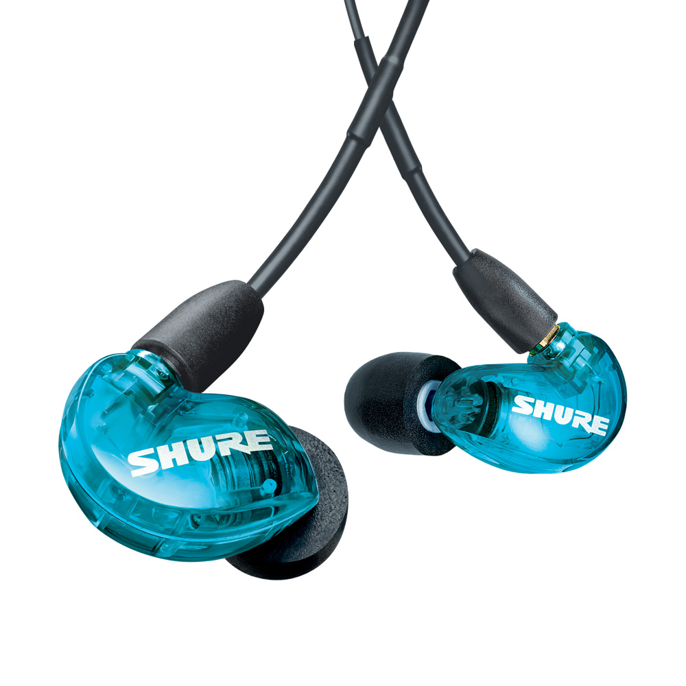 SHURE SE215SPE BLUE 슈어 스페셜에디션 블루 이어폰