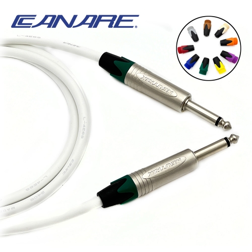 카나레 L-4E6S 뉴트릭 컬러부싱 양방향 니켈 55 TS 악기케이블