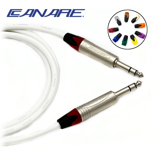 카나레 L-4E6S 뉴트릭 컬러부싱 양방향 니켈 55 TRS 케이블
