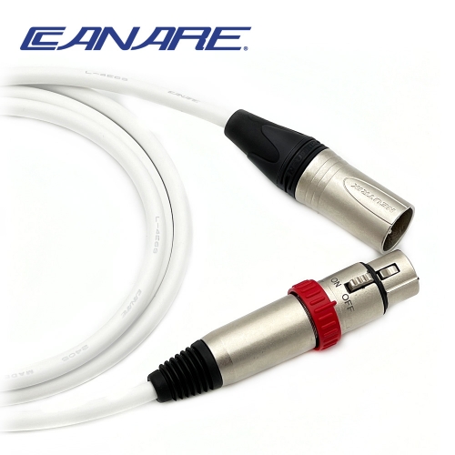 카나레 L-4E6S 뉴트릭 XLR(수) - 온오프스위치 캐논(암) 마이크케이블