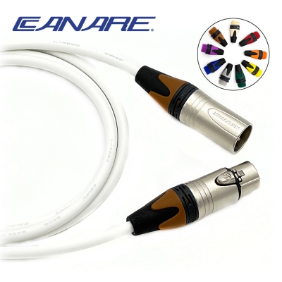 카나레 L-4E6S 뉴트릭 컬러부싱 XLR 니켈 양캐논 마이크케이블