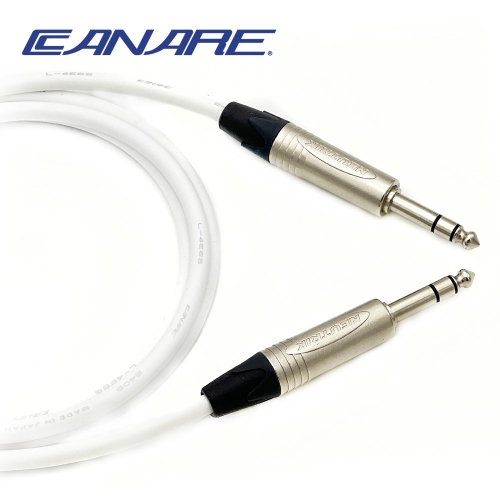 카나레 L-4E6S 뉴트릭 양방향 니켈 55 TRS 스테레오 케이블