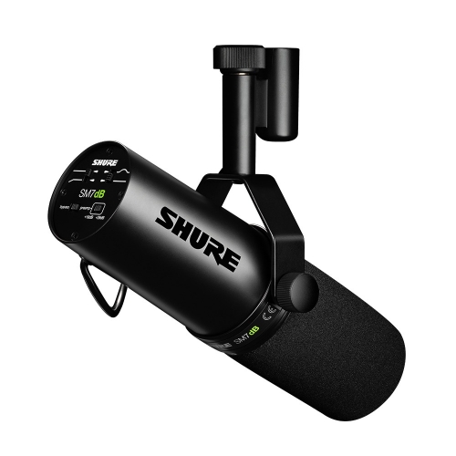 SHURE SM7dB 슈어 레코딩 다이나믹 마이크 프리앰프 내장
