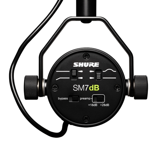 SHURE SM7dB 슈어 레코딩 다이나믹 마이크 프리앰프 내장