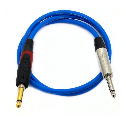 카나레 L-2T2S 뉴트릭 니켈 TS - 사일런트 일자 TS 악기케이블