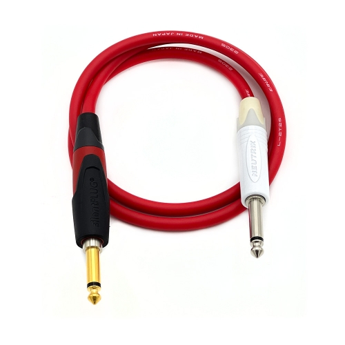 카나레 L-2T2S 뉴트릭 화이트 TS - 사일런트 일자 55TS 악기케이블