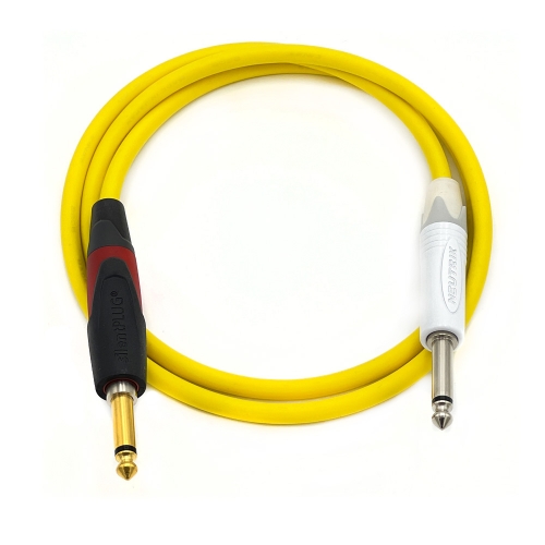 카나레 L-2T2S 뉴트릭 화이트 TS - 사일런트 일자 55TS 악기케이블