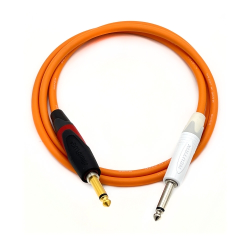 카나레 L-2T2S 뉴트릭 화이트 TS - 사일런트 일자 55TS 악기케이블