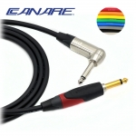 카나레 L-2T2S 뉴트릭 니켈 기역자 TS - 사일런트 일자 TS 악기케이블