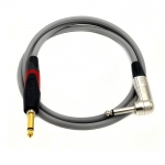 카나레 L-2T2S 뉴트릭 니켈 기역자 TS - 사일런트 일자 TS 악기케이블