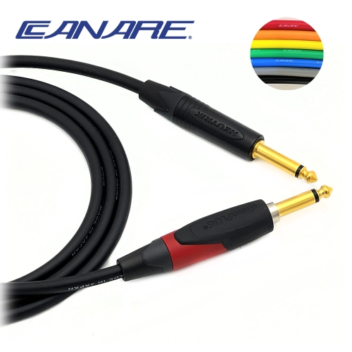 카나레 L-2T2S 뉴트릭 골드 TS - 사일런트 일자 55TS 악기케이블