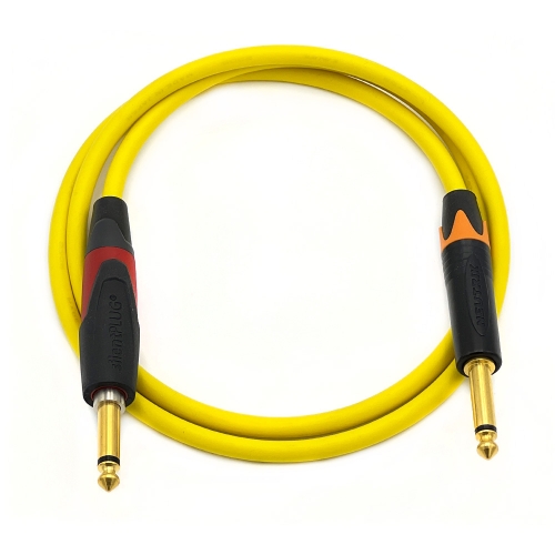 카나레 L-2T2S 뉴트릭 컬러부싱 골드팁 TS - 사일런트 일자 55TS 악기케이블