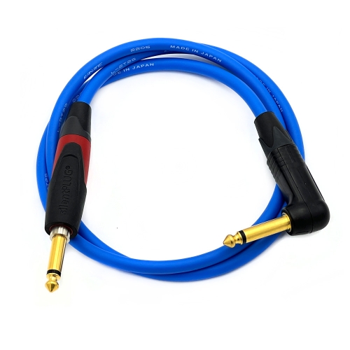 카나레 L-2T2S 뉴트릭 골드 기역자 TS - 사일런트 일자 55TS 악기케이블