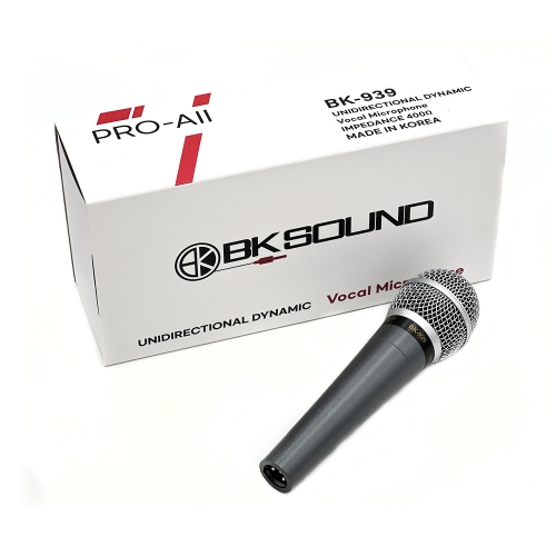 [SA939 리뉴얼모델] 프로오디오 BK939 다이나믹유선마이크 일제유니트