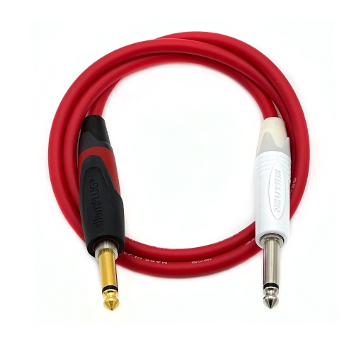 카나레 GS6 뉴트릭 일자사일런트 - 화이트 55TS 악기전용 OFC무산소동 케이블