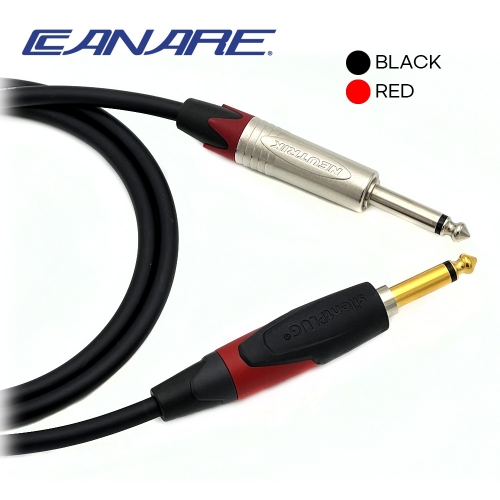 카나레 GS6 뉴트릭 컬러부싱 니켈 TS - 사일런트 일자 TS OFC무산소동 악기전용케이블