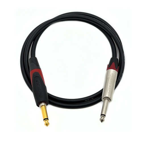 카나레 GS6 뉴트릭 컬러부싱 니켈 TS - 사일런트 일자 TS OFC무산소동 악기전용케이블