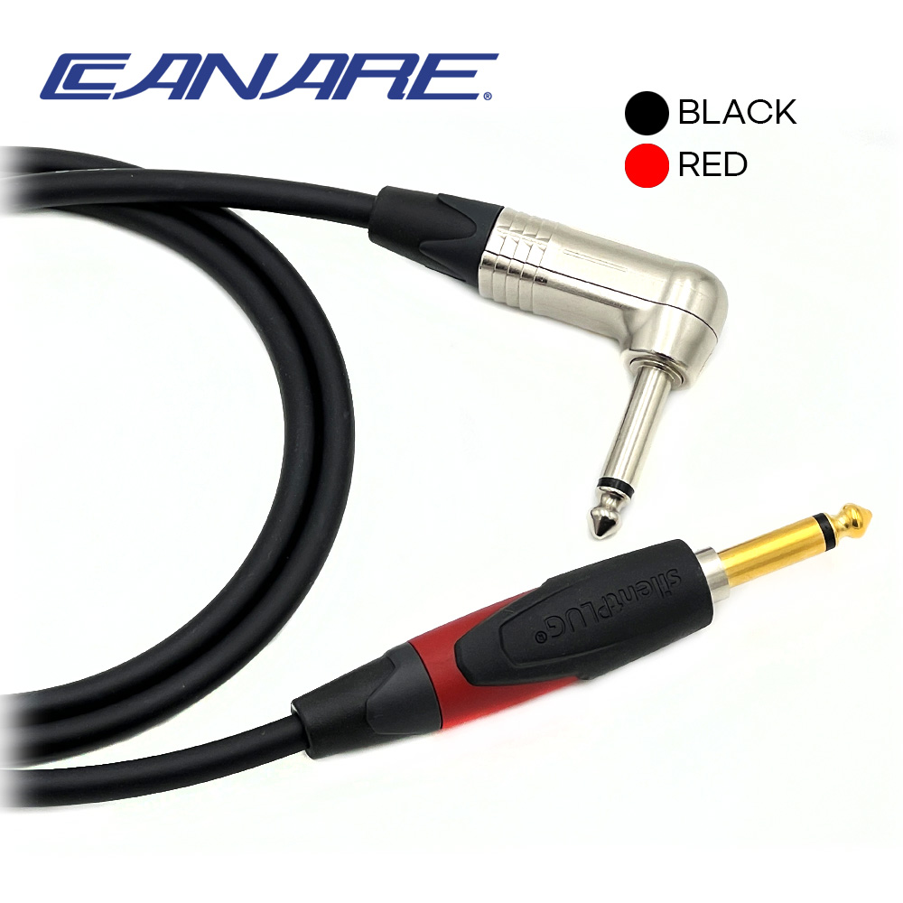 카나레 GS6 뉴트릭 니켈 기역자TS-사일런트일자TS OFC무산소동 악기전용케이블