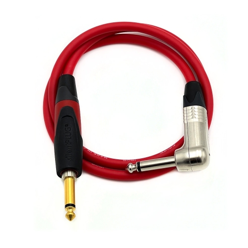 카나레 GS6 뉴트릭 니켈 기역자TS-사일런트일자TS OFC무산소동 악기전용케이블