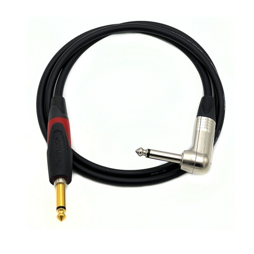 카나레 GS6 뉴트릭 니켈 기역자TS-사일런트일자TS OFC무산소동 악기전용케이블