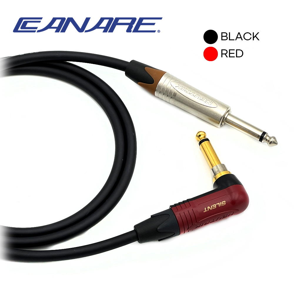 카나레 GS6 뉴트릭 부싱 니켈TS - 기역자사일런트 TS OFC무산소동 악기전용케이블