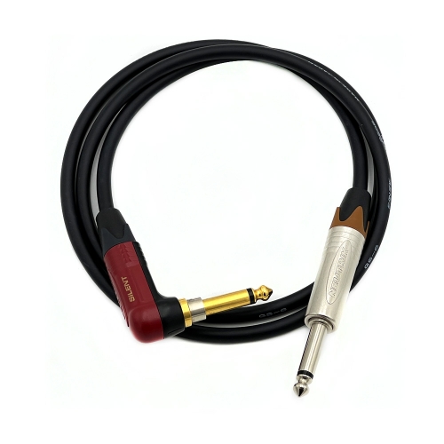 카나레 GS6 뉴트릭 부싱 니켈TS - 기역자사일런트 TS OFC무산소동 악기전용케이블